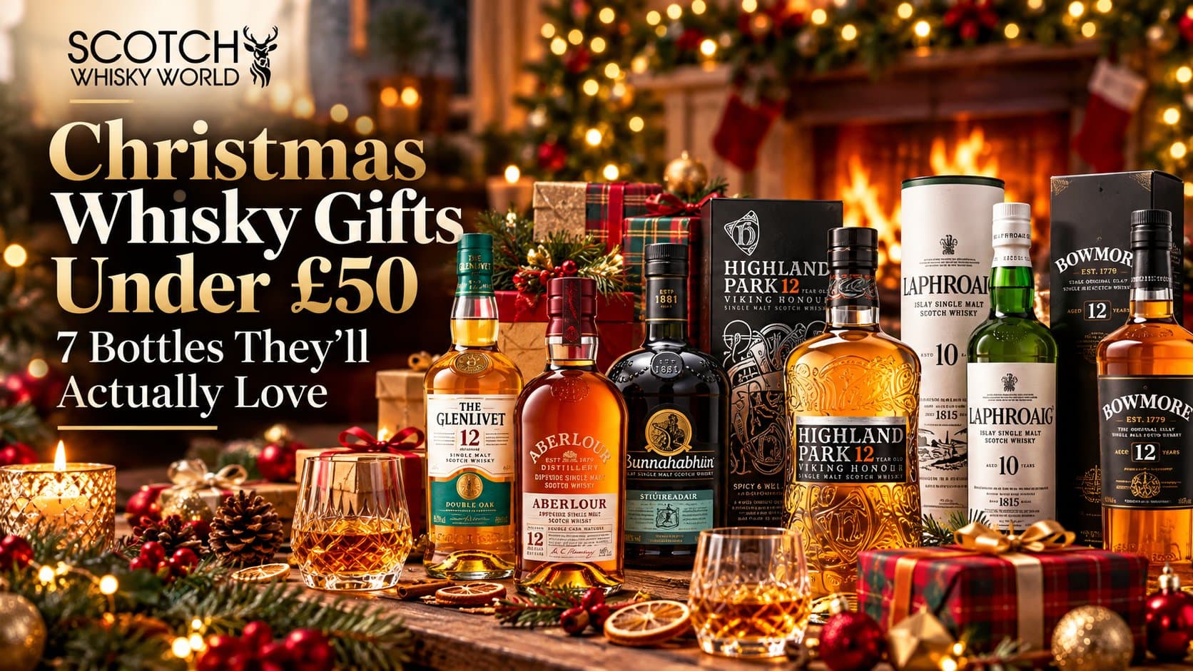 Christmas Whisky Gifts Under £50: 7 Bottles They'll Actually Love